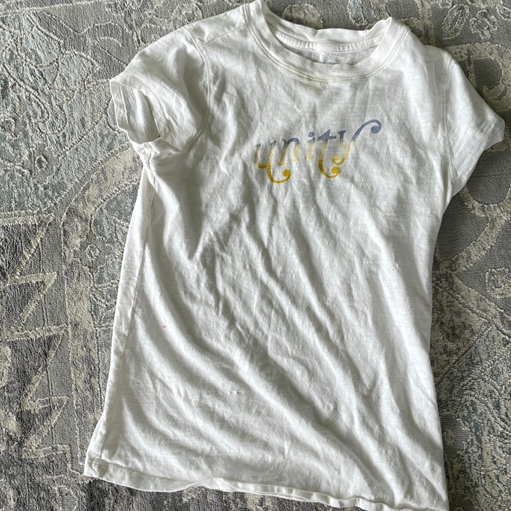 White shirt sleeve
